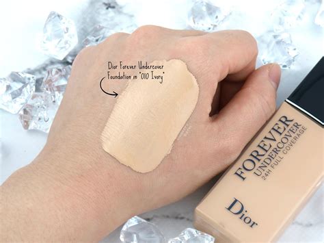 Dior 010 Ivory Diorskin Forever Undercover Foundation